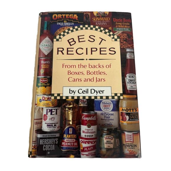 Other - Best Recipes From The Backs Of Boxes, Bottles, Cans And Jars 1993, Hardcover
